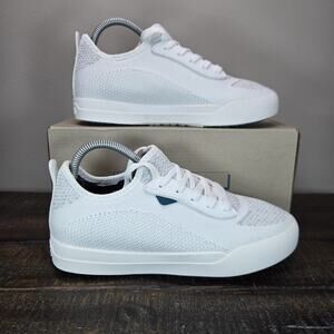 Vessi Weekend Sneaker Womens Size 5 Waterproof Shoes Marble White White